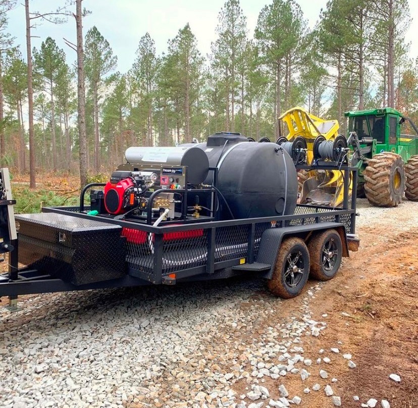 Custom Pressure Washing Trailer - Mud Dog Pressure Washing Trailers