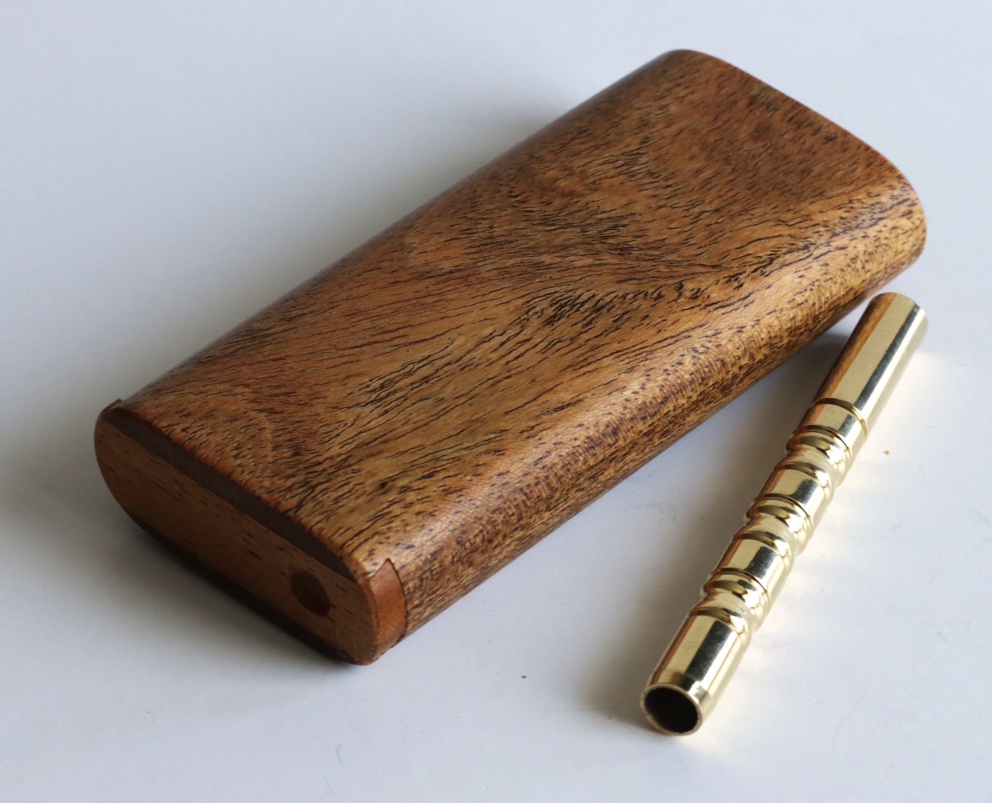 One of a Kind Bocote Dugout & One Hitter Pipe