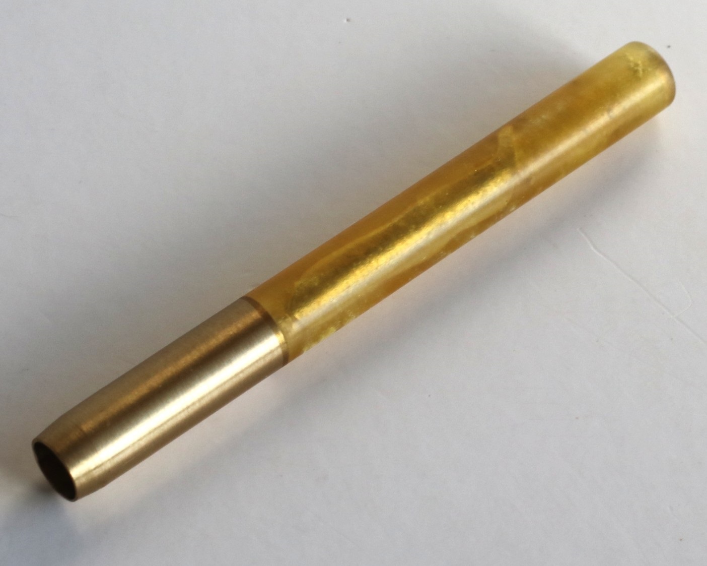 3" Brass Pipes designed for 4" dugouts-Colorful Resin Caste Heat Cover-Stylish One hitters