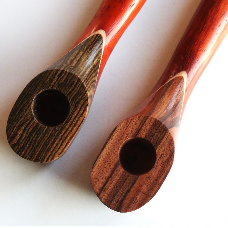 6" Exotic Wood Pipe-Woodworks-Handcrafted American Pipe