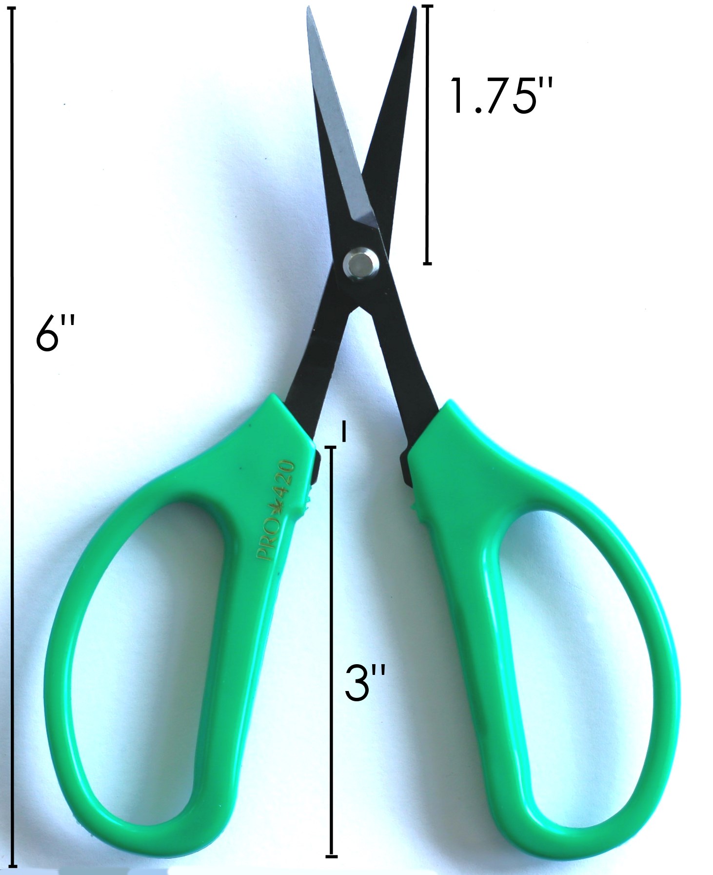 PRO 420 Classic Scissors-Professional grade scissors for trimming plants-Bud Trimming Bonsai Scissors - Marijuana Trim Scissors