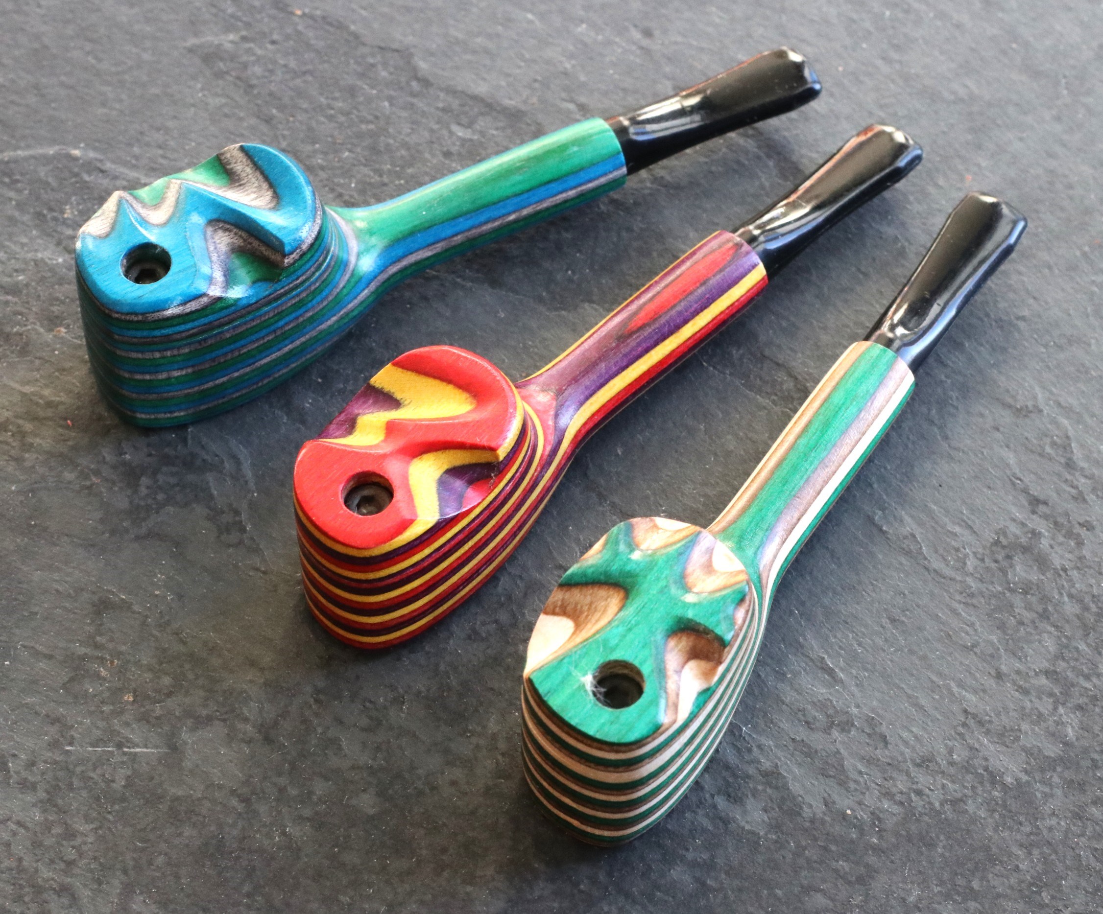 4" Rainbow Swivel Lid Pipe- R9 SWIVEL-Colorful Pipes for Sunny Days