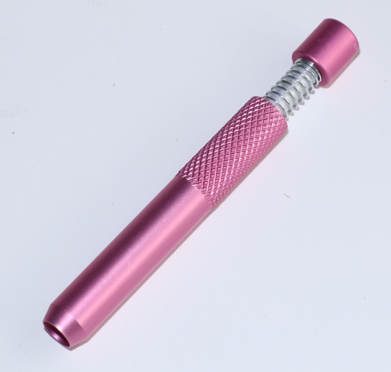 3" Self Eject One Hitter Pipe-Spring Loaded Cleaning System-Zero Ash - One Hitter Pipe-Self Eject Bat for Dugouts