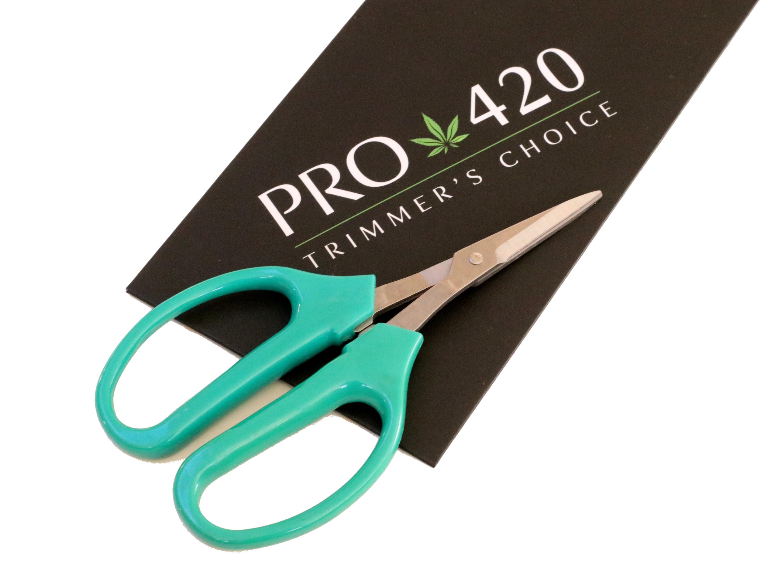 PRO 420 Combo Pack- Silver Classics & Spring Loaded Scissors- Trim-Manicure-Harvest- Trimmer's Choice