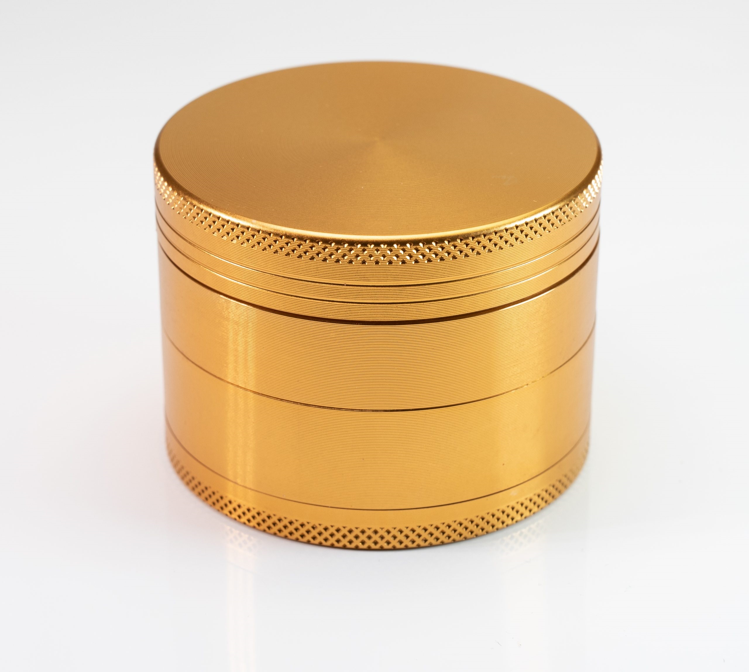 Gold Herb Grinder- 2.5" 4 Piece Professional Grade herb Grinder - Gold_1