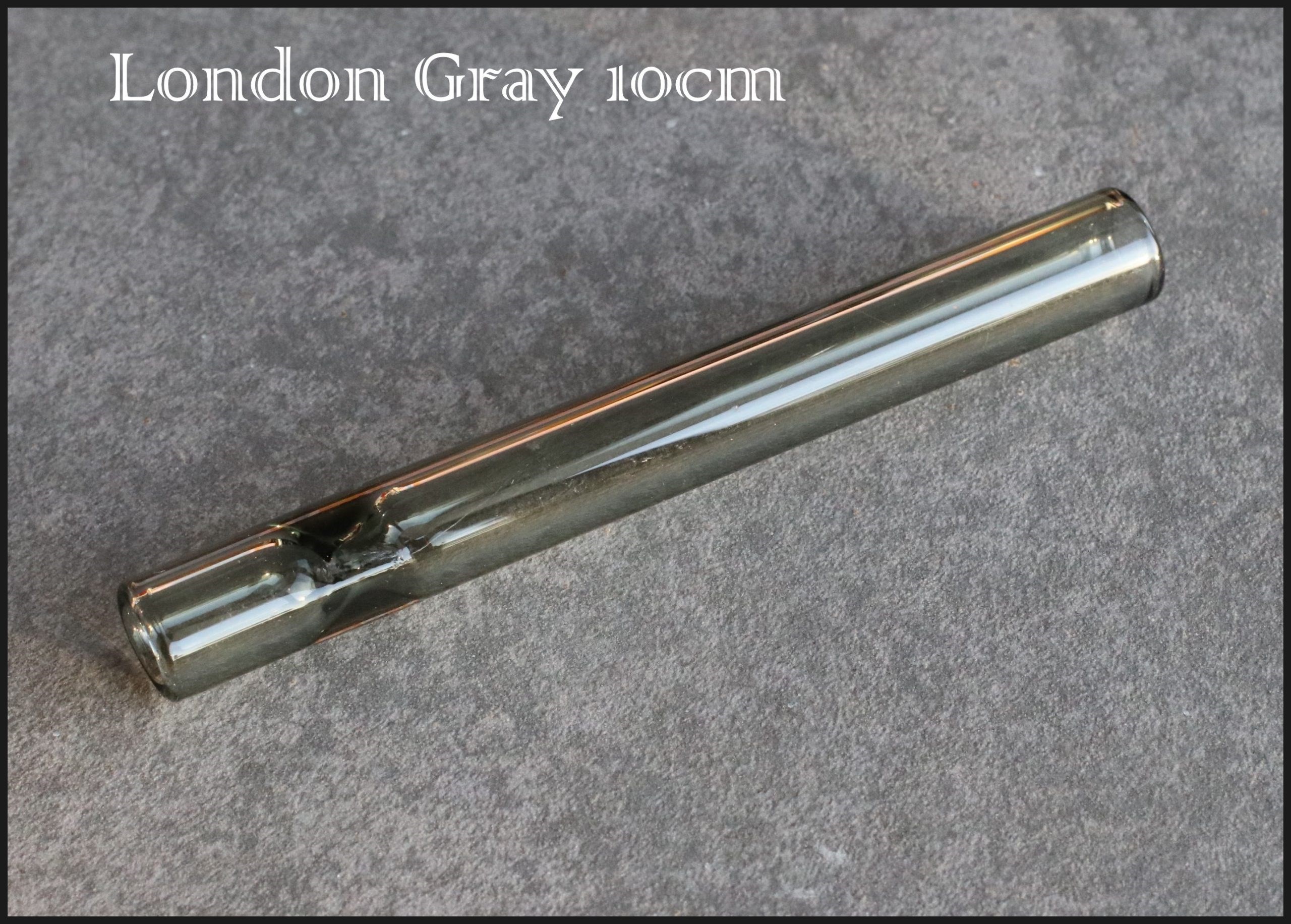 4" Glass Tube Pipes- 6 Colors- Extra Thick Glass & Deep Bowl- Quality Glass Hitter Pipes - 4' Glass Multi Hitter Pipe