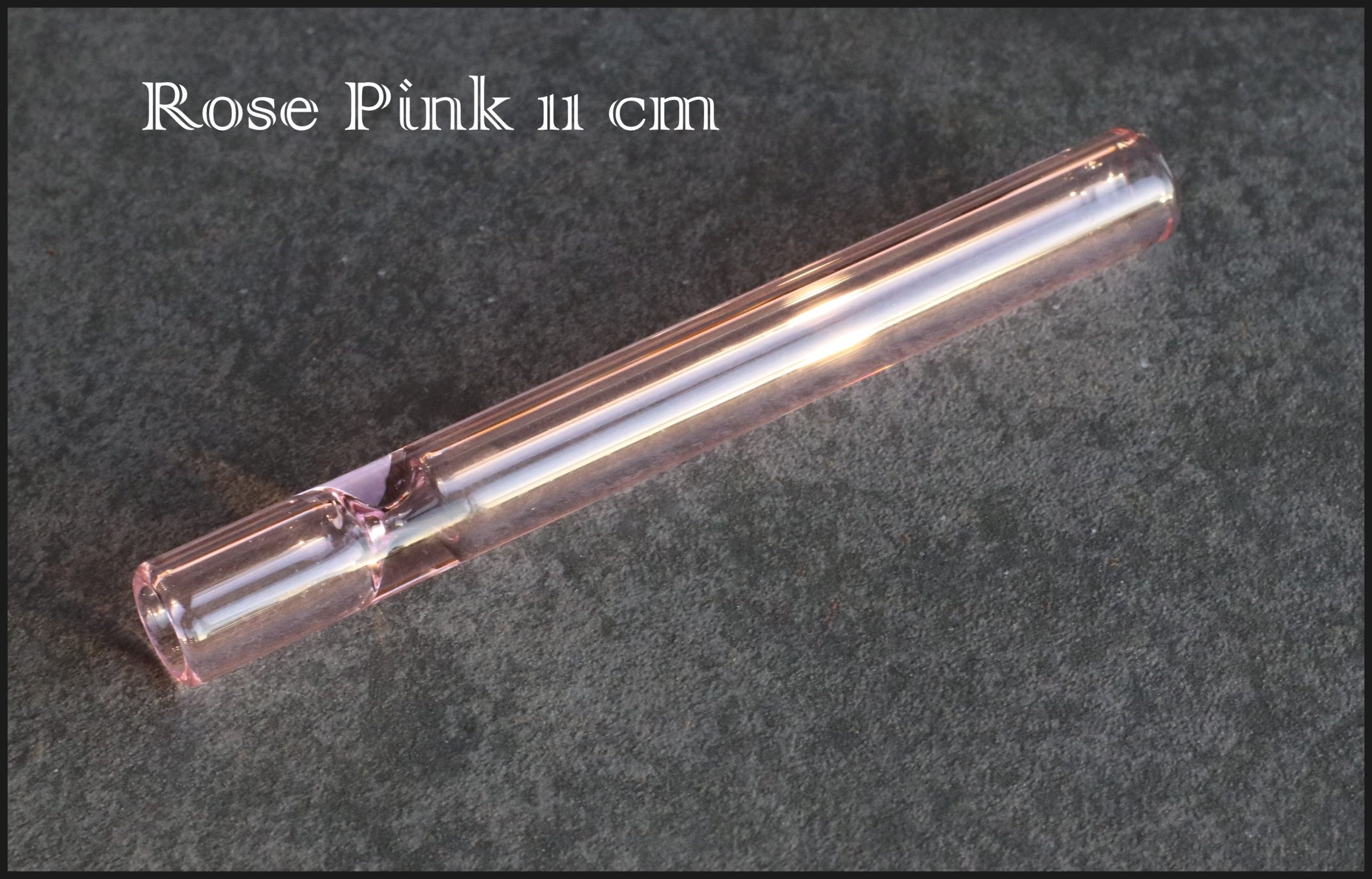 PRO 420 Pink Gift Pack- Herb Grinder & Glass Pipe-Great Gift for Smokers - 4' Glass Multi Hitter Pipe