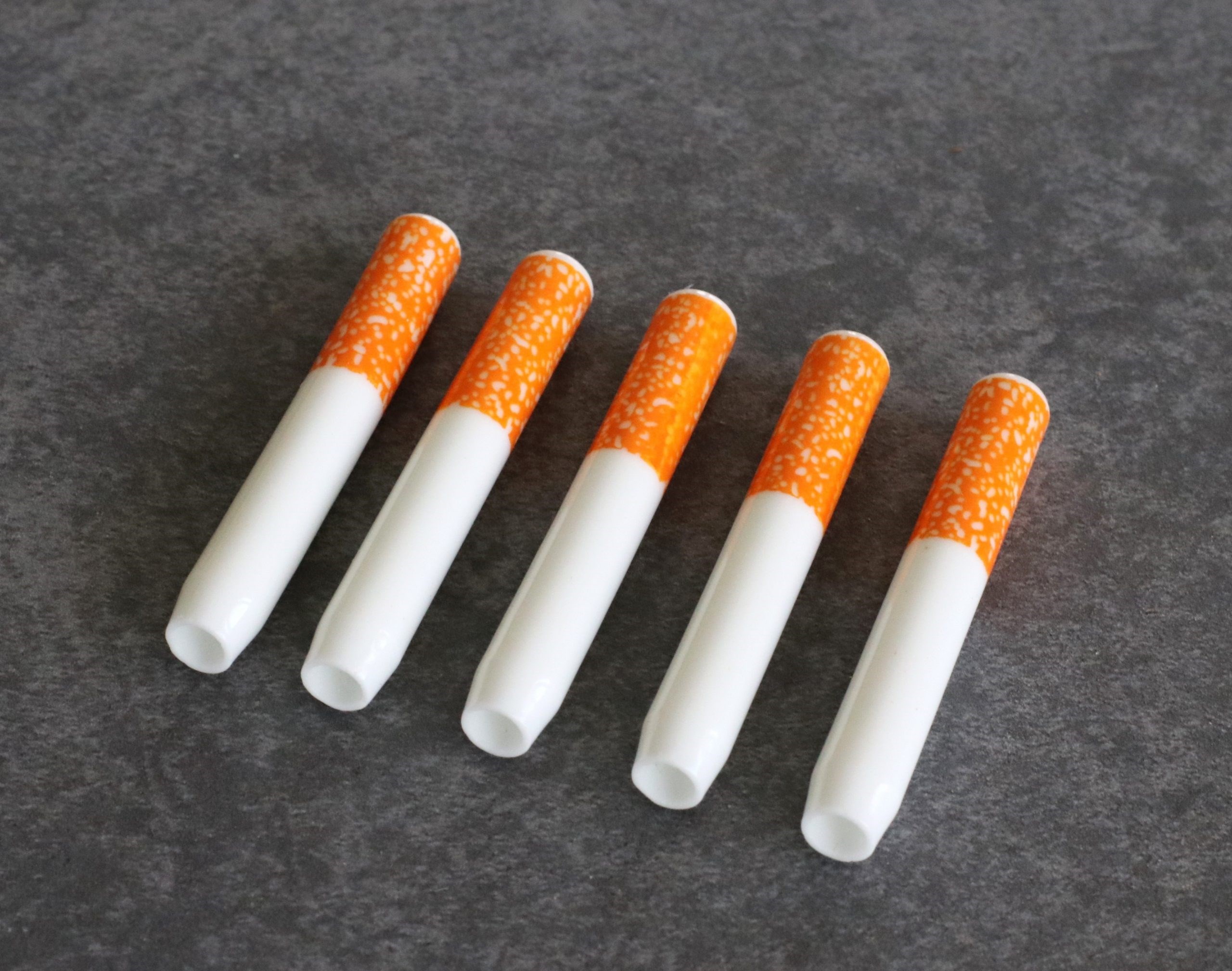 2" Ceramic One Hitter Pipes- Quality Ceramic Smooth hitting Pipes for 3" Dugouts