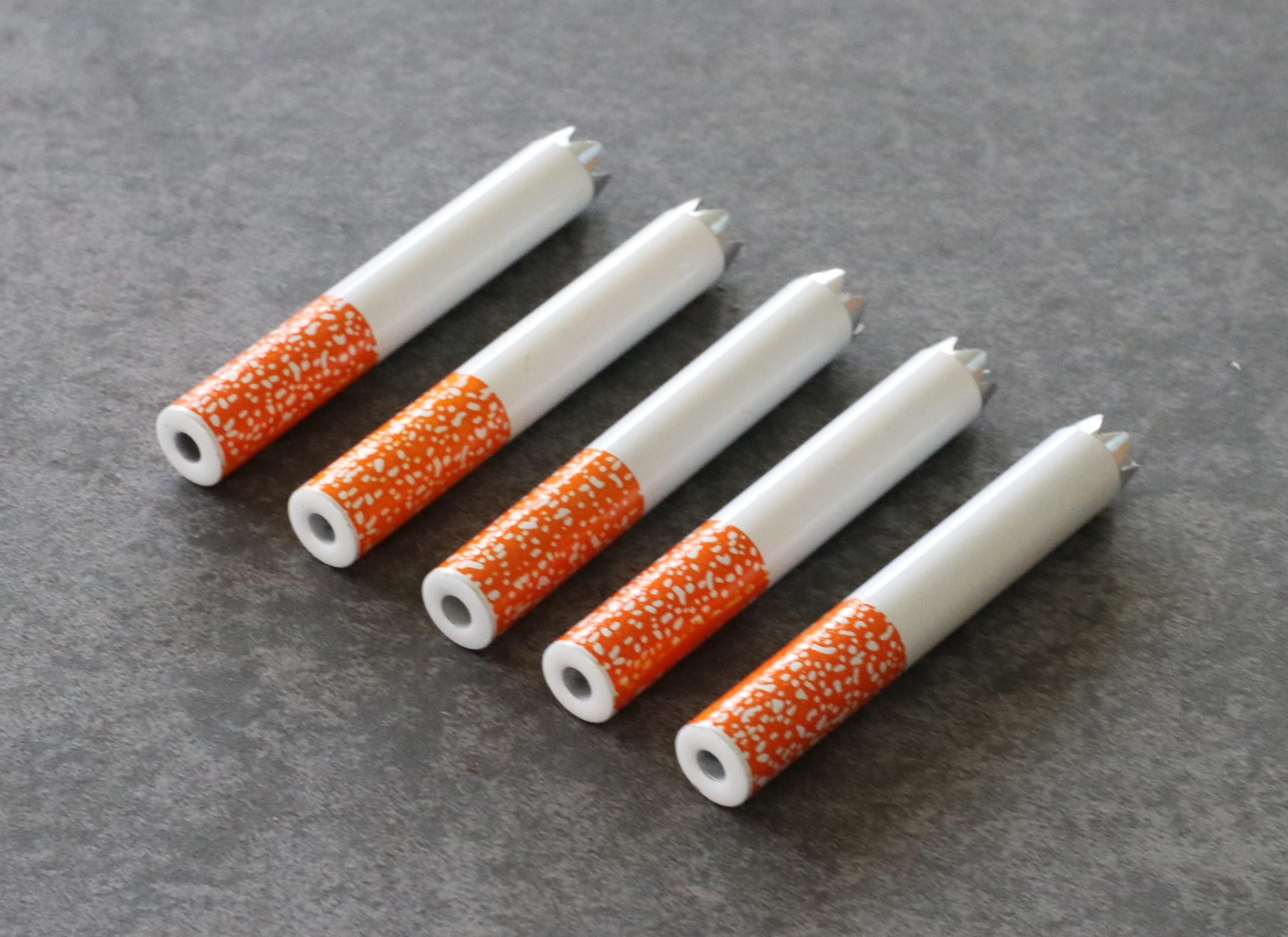 2" & 3" Grinder Tip One Hitter Pipes - Lots of 5/10/20 pcs