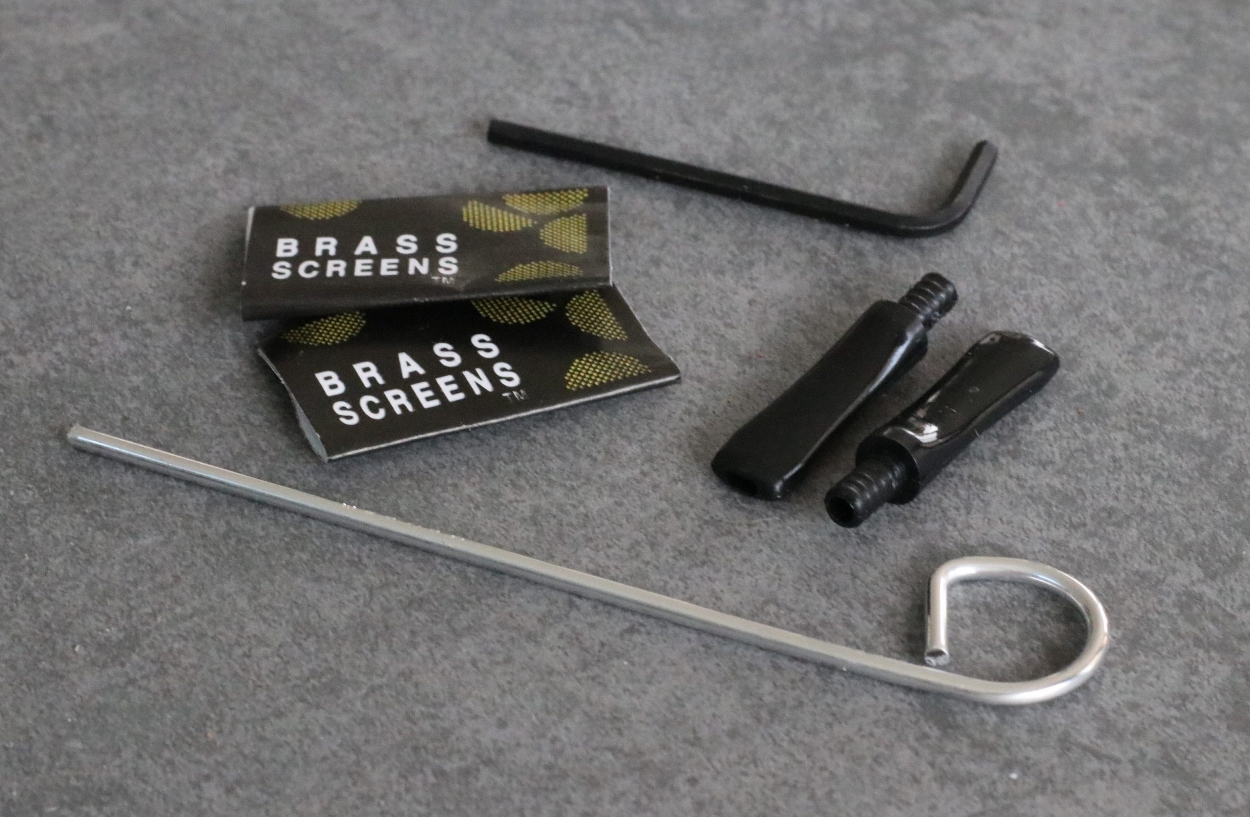 Wood Pipe Smoking Accessories- Poker- Screens- Hex Key for Lids - IMG_0859