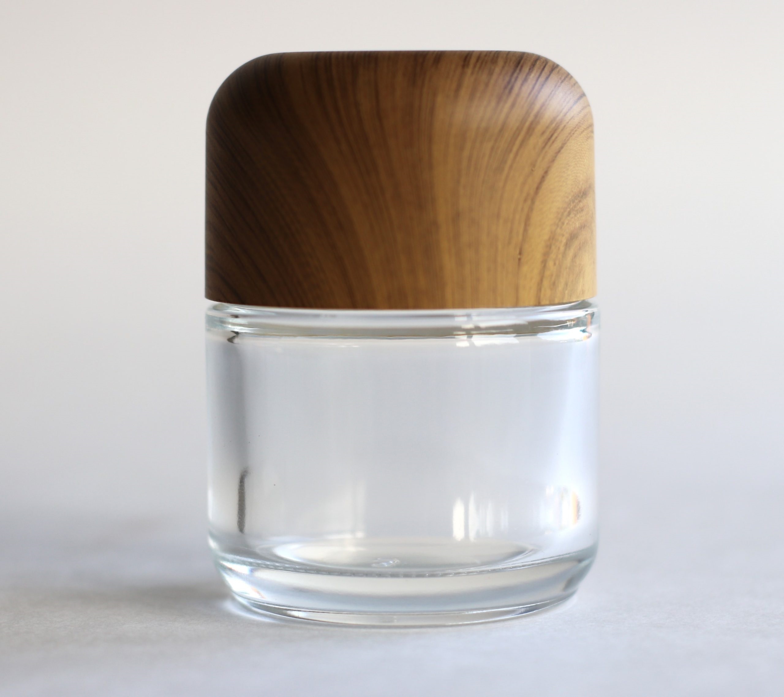 3" Glass Stash Jar-Smell Proof-Child Proof Lid-Safe and Secure Jar