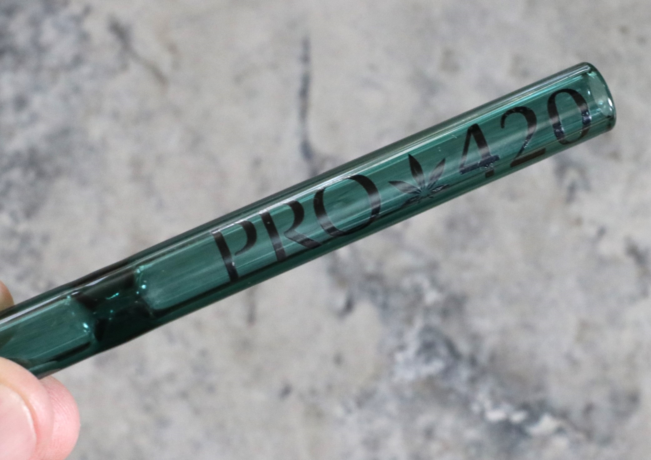 The Green Collection: 4" Glass Multi Hitter Pipes- Extra Thick Glass & Deep Bowl- Quality Glass Hitter Pipes - 4' Green Glass Hitters