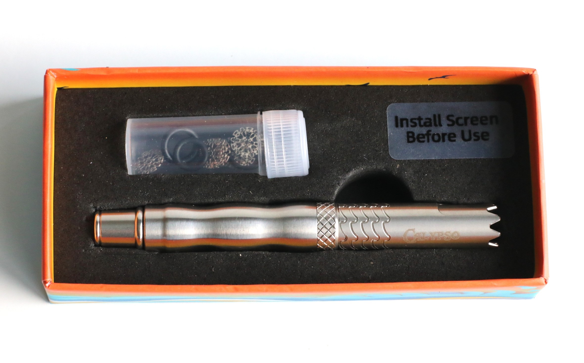 The Calypso Pipe-Bowl Ash Catcher & Stand Alone 2.0 Pipe-Willem David - The Calypso Pipe