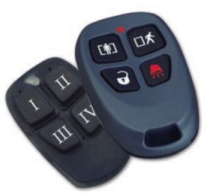 Wireless Four Button Key FOB