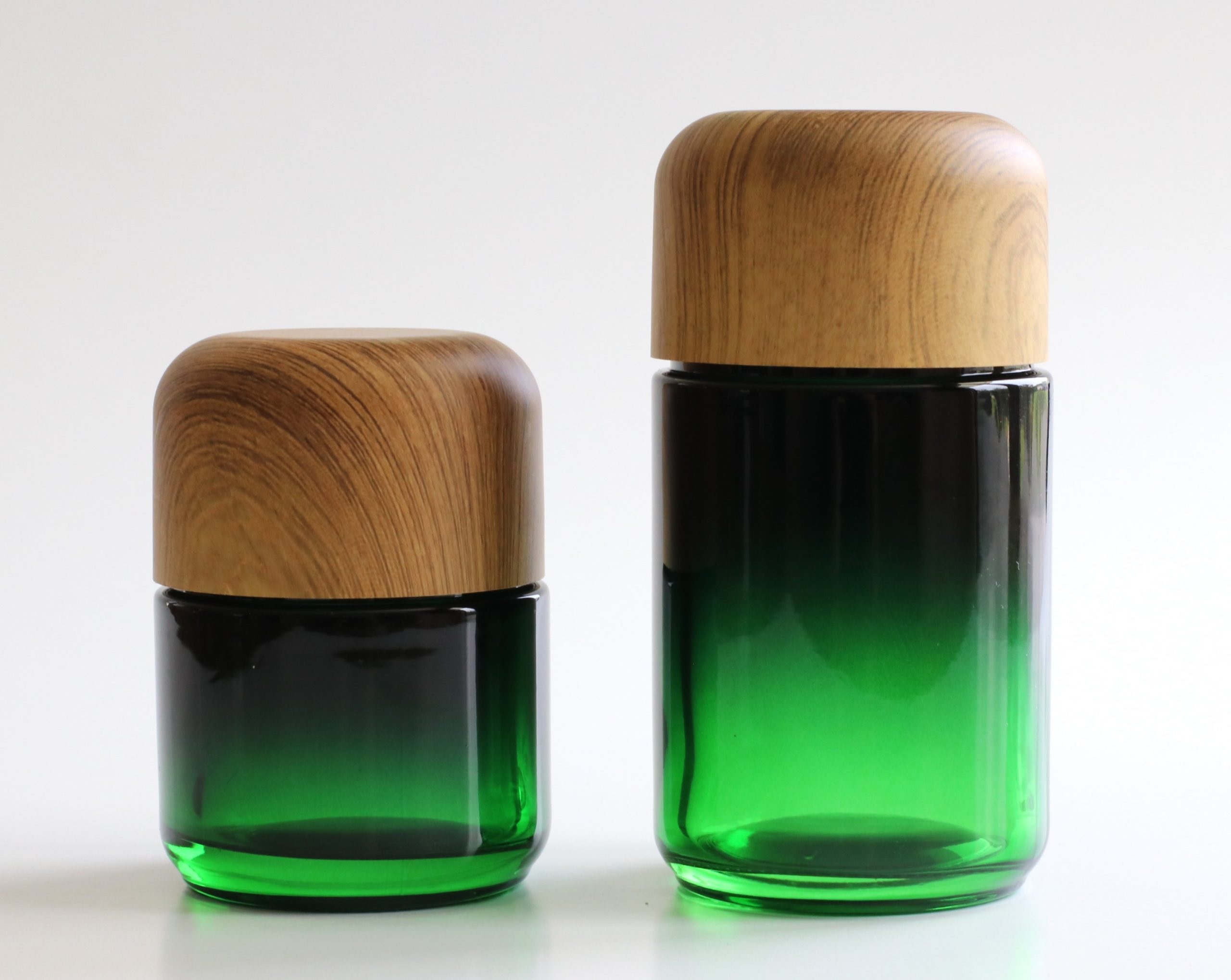 PRO 420 Marijuana Stash Jar- Strong Glass-Smell Proof-Child Proof-Store your Herbs in Style