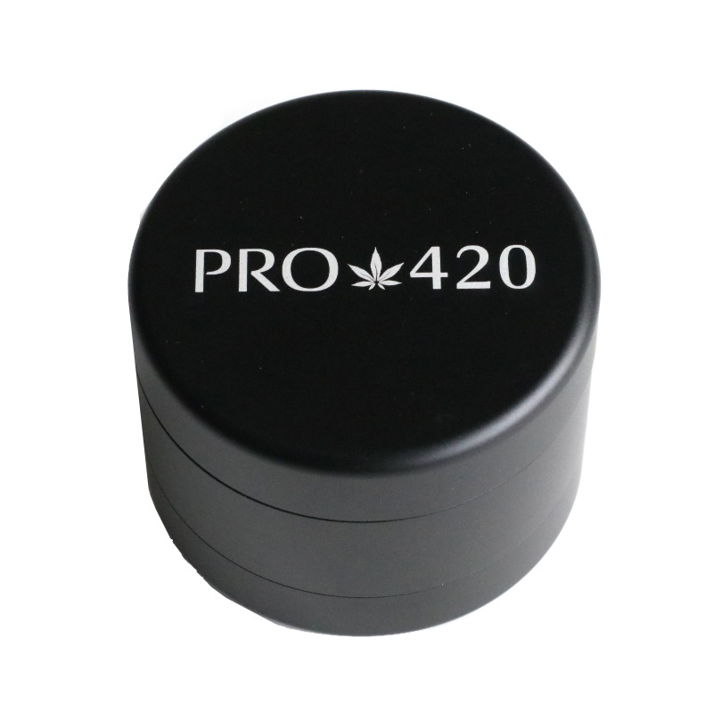 60mm PRO 420 Apollo Grinder-State of the Art Herb Crusher-Black